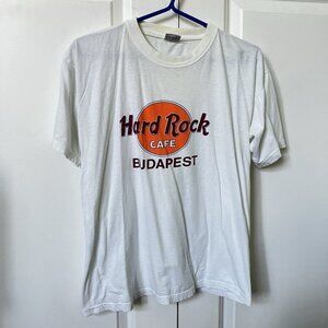 Vintage Hard Rock Cafe T-shirt Budapest Mens L Top Shirt